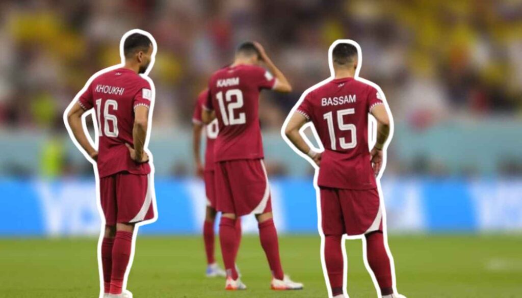 The host nation, Qatar, failed to win a single game as they made their FIFA World Cup debut.