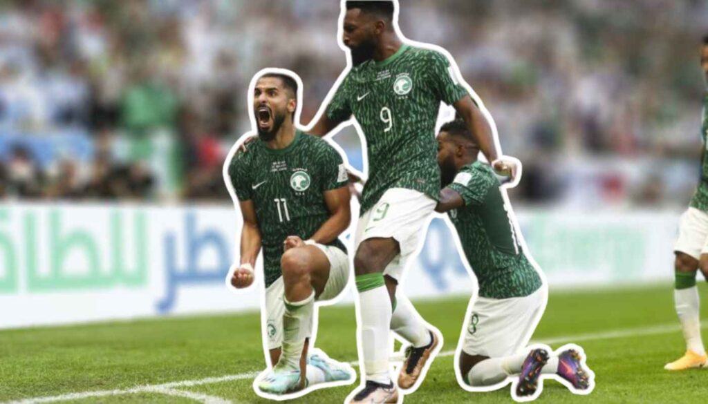 Saudi Arabia caused considerably the shock of the tournament with a 2-1 win over Argentina.