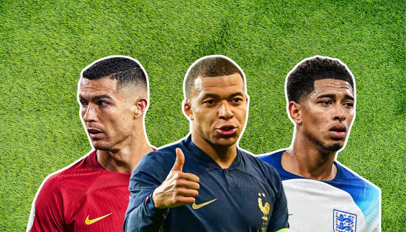 Ronaldo, Mbappe and Bellingham.