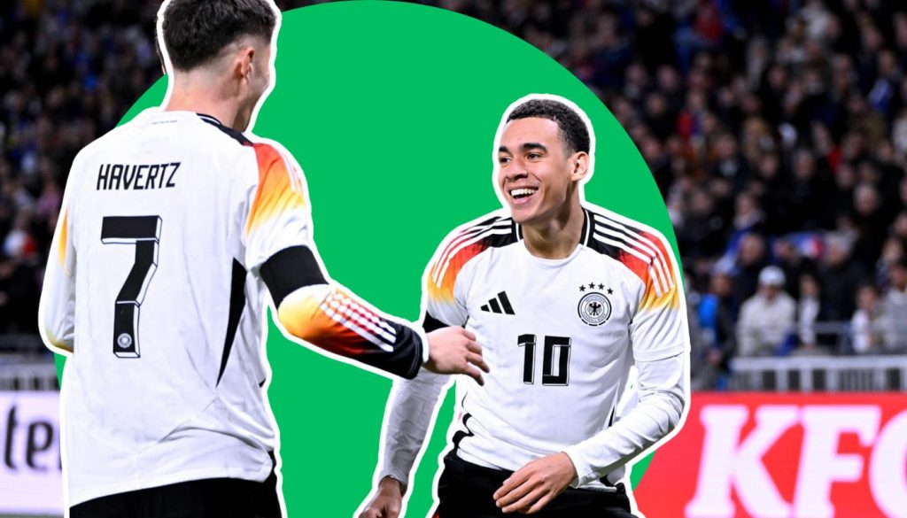 Kai Havertz and Jamal Musiala