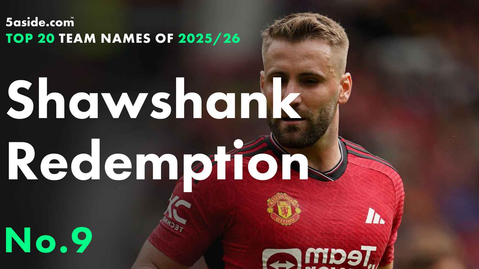 Shawshank Redemption ⋆ No. 9 ⋆ Top 20 fantasy football team names