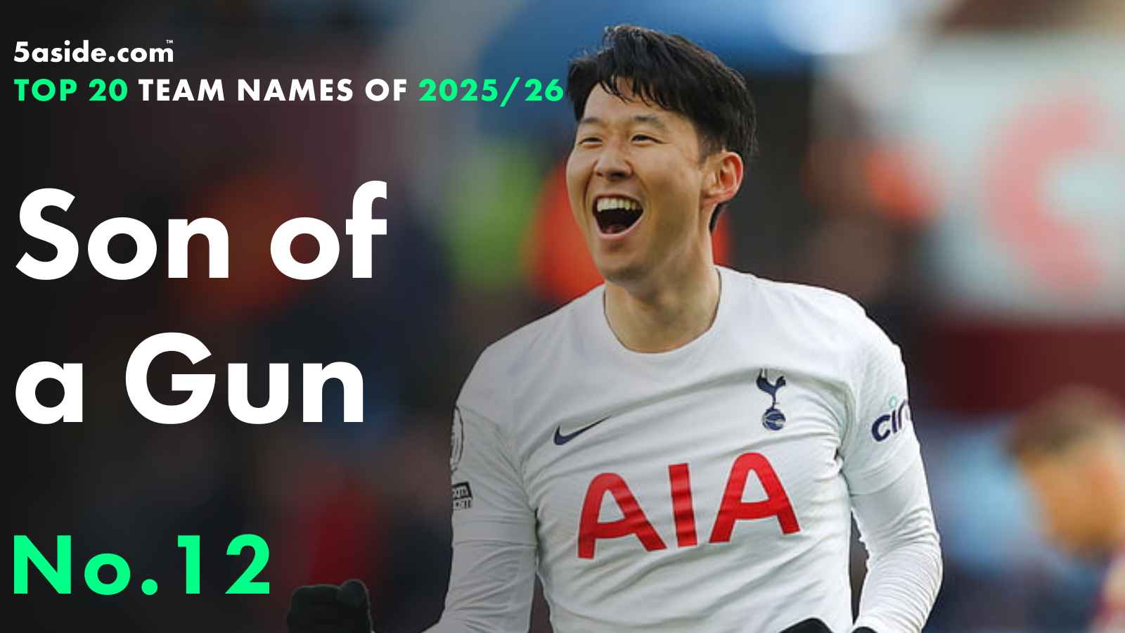 Son of a Gun ⋆ No. 12 ⋆ Top 20 fantasy football team names
