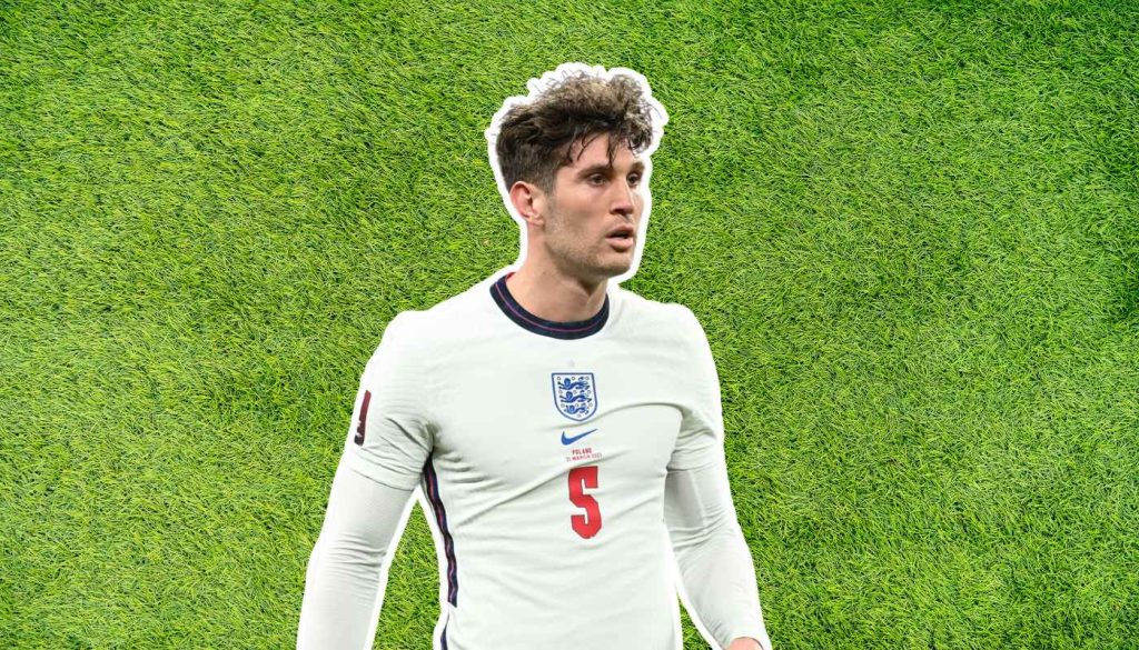John Stones playing for England