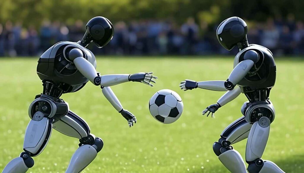 The rise of AI-powered footballers.