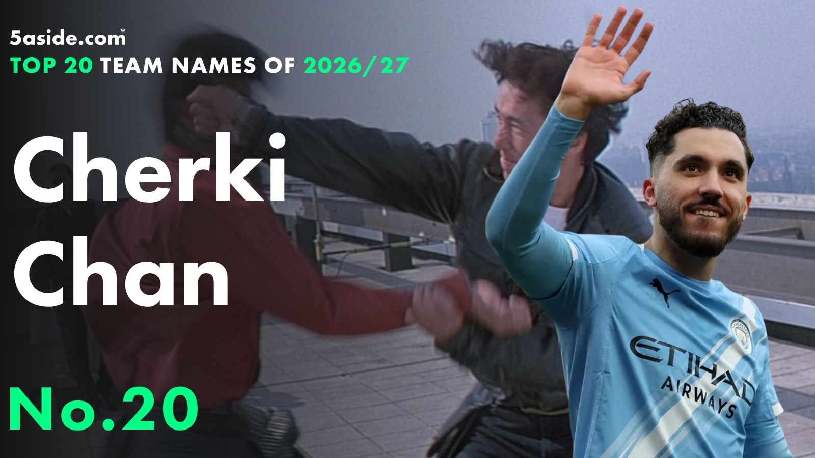 Cherki Chan ⋆ No. 20 ⋆ Top 20 fantasy football team names