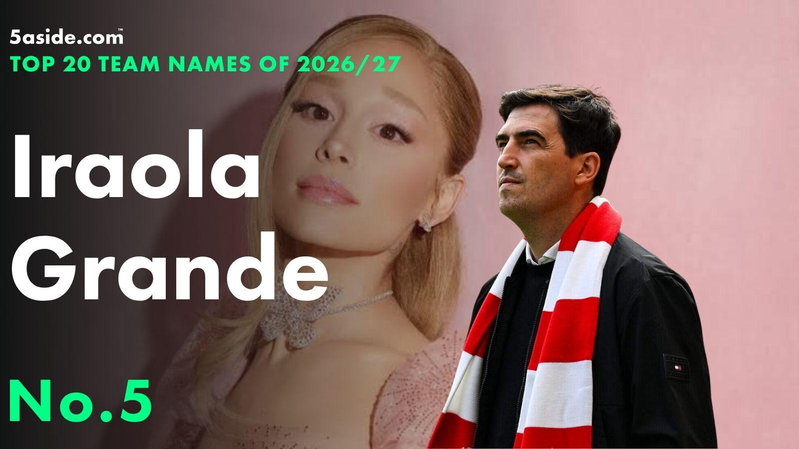Iraola Grande ⋆ No. 5 ⋆ Top 20 fantasy football team names