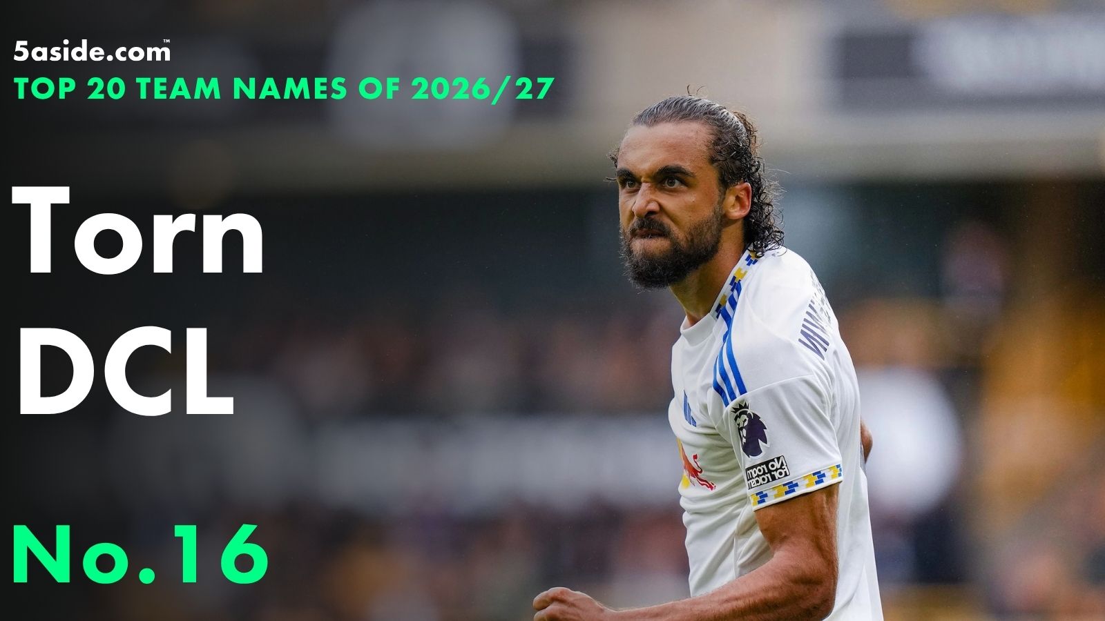 Torn DCL ⋆ No. 16 ⋆ Top 20 fantasy football team names